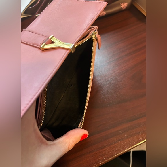 Authentic Yves Saint Laurent Y-Line Long Wallet - Picture 11 of 16